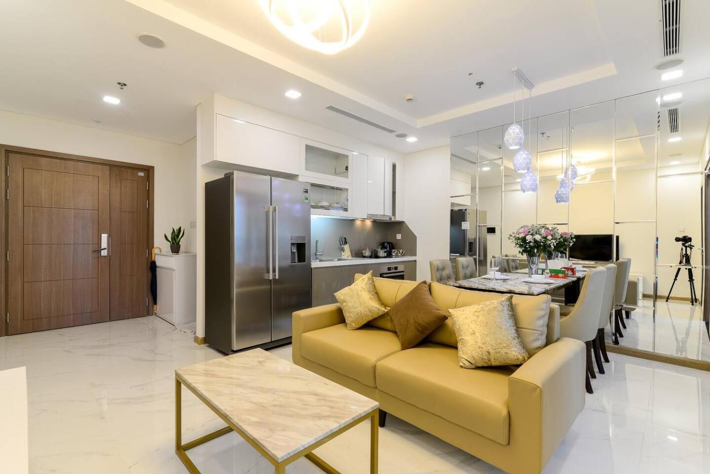 *Bom Homes* Vinhomes Central Park- Luxury Apartment Хошимин Екстериор снимка